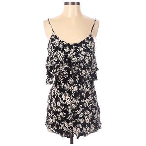 XXI Black Floral Romper